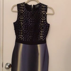 ASOS black/purple/gold dress!
